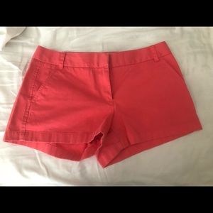 JCrew Coral Chino Shorts (8)